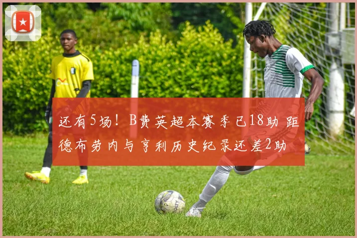 还有5场！B费英超本赛季已18助 距德布劳内与亨利历史纪录还差2助